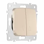 Выключатель жалюзи, 10A 250V 205.38-2.shampan от ImperiumLoft