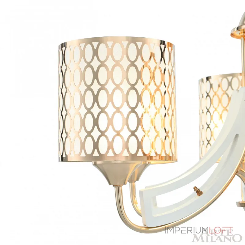 Подвесная люстра Arte Milano Florentia-3387 303387/8 Wh/Gd