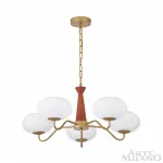 Подвесная люстра Arte Milano AM-Napoli 310166/D680/5 BS/WD