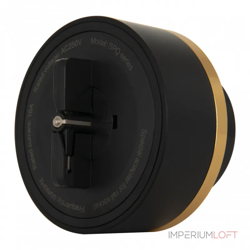 Трековая розетка, 16A 250V 397952TS/ES Gold от ImperiumLoft Трековая розетка, 16A 250V 397952TS/ES Gold от ImperiumLoft
