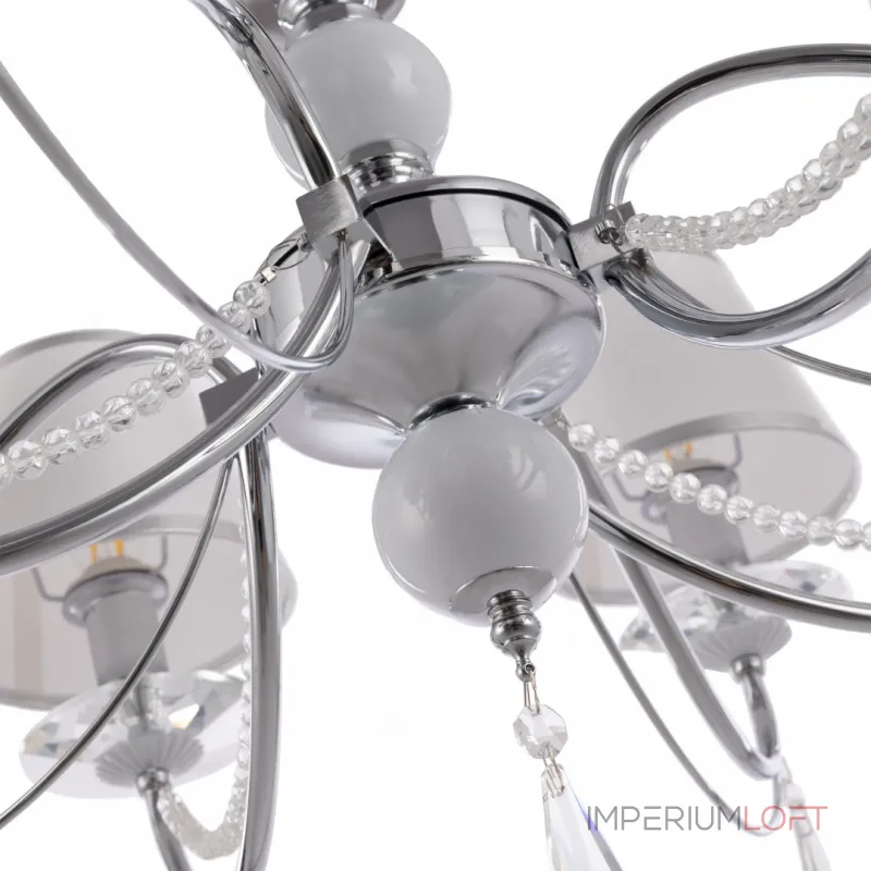 Подвесная люстра Arte Milano AM342109 342109/8 CR+LWT Подвесная люстра Arte Milano AM342109 342109/8 CR+LWT