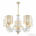 Подвесная люстра Arte Milano Florentia-8857 308857/5 Wh/Gd