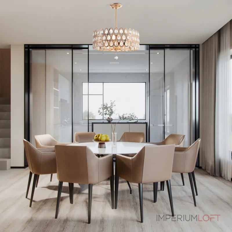 Люстра на штанге Arte Milano Sorrento-1019 371019/6/300/490 GD Люстра на штанге Arte Milano Sorrento-1019 371019/6/300/490 GD