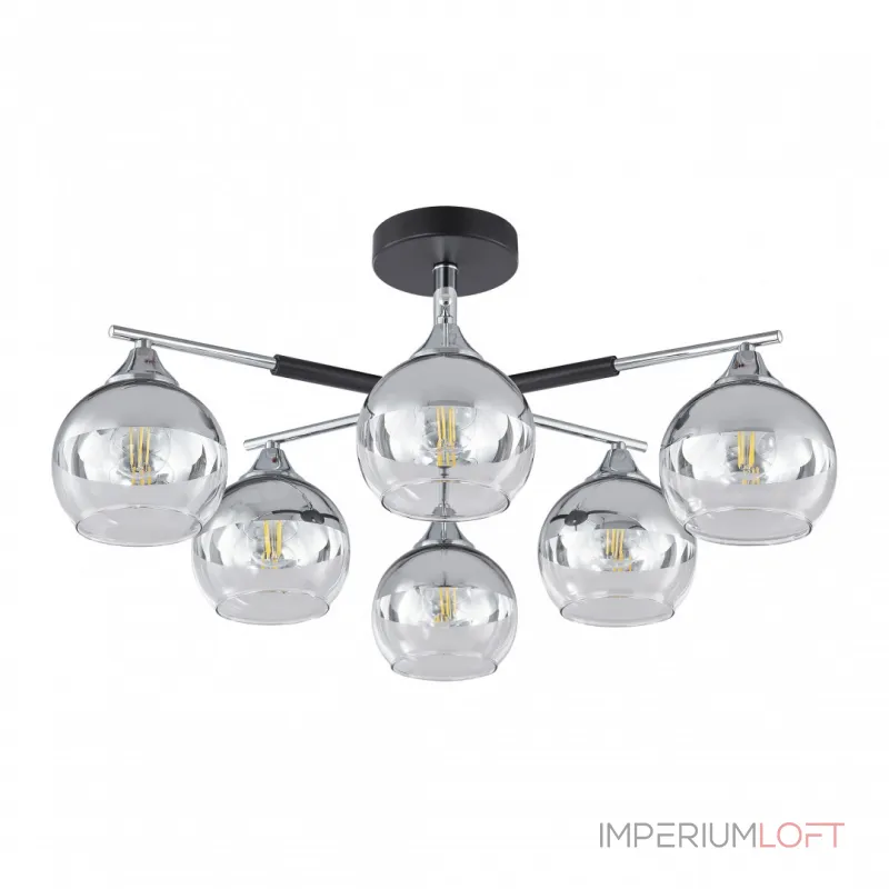 Потолочная люстра Arte Milano Napoli-9354 339354/6 CR+BK