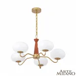 Подвесная люстра Arte Milano AM-Napoli 310166/D680/5 BS/WD