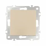 Выключатель одноклавишный проходной (на 2 направления), 10AX 250V 206.32-1.shampan от ImperiumLoft
