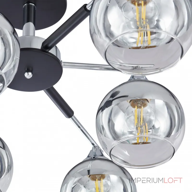 Потолочная люстра Arte Milano Napoli-9354 339354/6 CR+BK