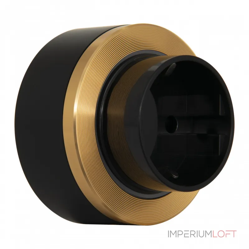 Трековая розетка, 16A 250V 397952TS/ES Gold от ImperiumLoft Трековая розетка, 16A 250V 397952TS/ES Gold от ImperiumLoft