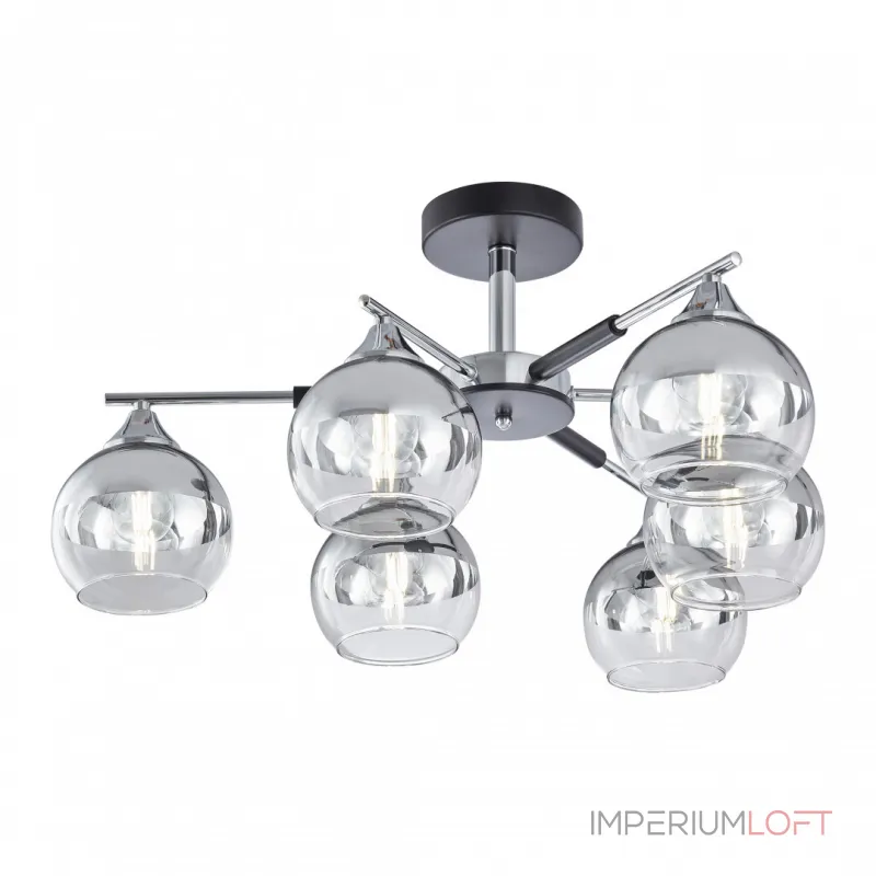 Потолочная люстра Arte Milano Napoli-9354 339354/6 CR+BK