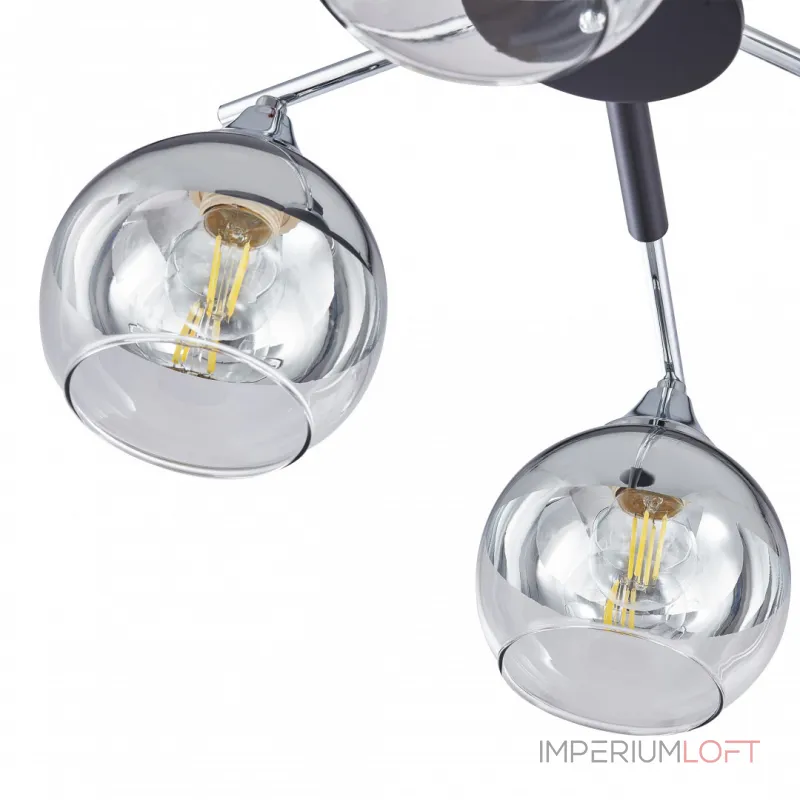 Потолочная люстра Arte Milano Napoli-9354 339354/6 CR+BK