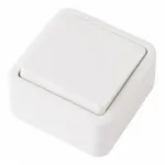 Выключатель одноклавишный проходной (на 2 направления), 10AX 250V 310.32-1.white от ImperiumLoft