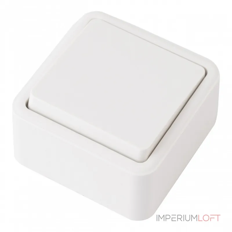 Выключатель одноклавишный проходной (на 2 направления), 10AX 250V 310.32-1.white от ImperiumLoft Выключатель одноклавишный проходной (на 2 направления), 10AX 250V 310.32-1.white от ImperiumLoft
