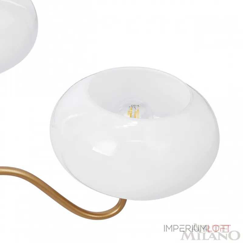 Подвесная люстра Arte Milano AM-Napoli 310166/D680/5 BS/WD Подвесная люстра Arte Milano AM-Napoli 310166/D680/5 BS/WD