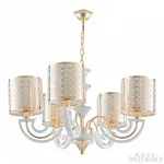 Подвесная люстра Arte Milano Florentia-8857 308857/5 Wh/Gd
