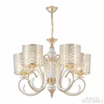 Подвесная люстра Arte Milano Florentia-1237 301237/5 Wh/Gd
