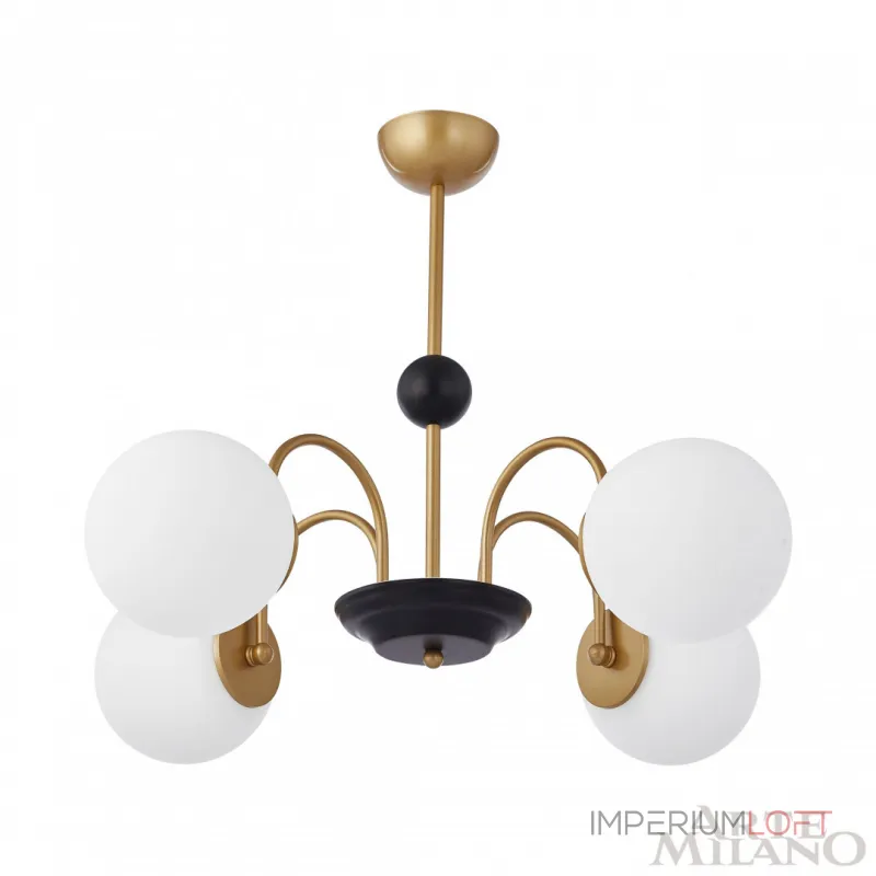 Люстра на штанге Arte Milano AM-Napoli 312066/D700/4 BS/BK Люстра на штанге Arte Milano AM-Napoli 312066/D700/4 BS/BK
