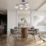 Потолочная люстра Arte Milano Napoli-9354 339354/6 CR+BK