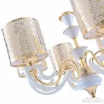 Подвесная люстра Arte Milano Florentia-8857 308857/5 Wh/Gd