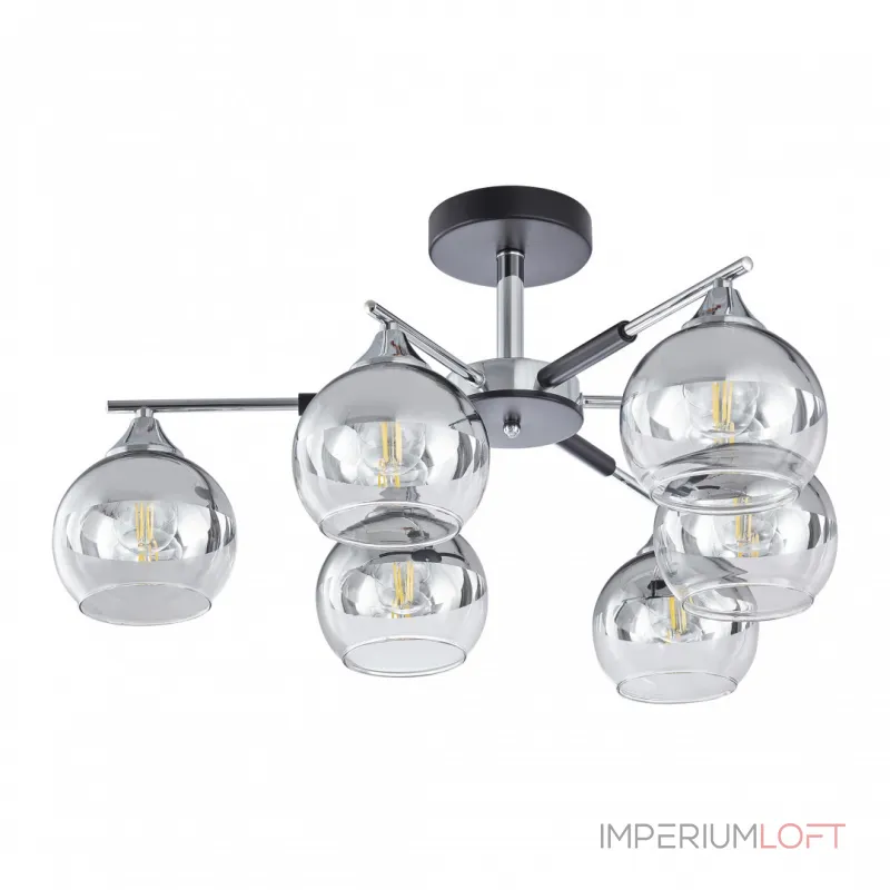 Потолочная люстра Arte Milano Napoli-9354 339354/6 CR+BK