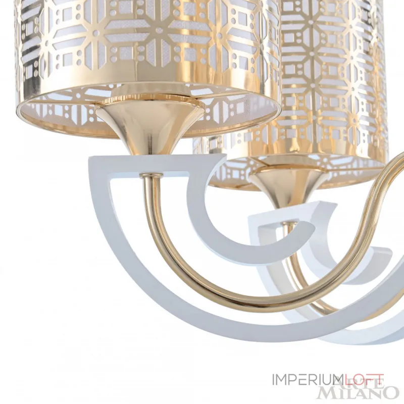 Подвесная люстра Arte Milano Florentia-8857 308857/6 Wh/Gd