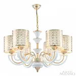 Подвесная люстра Arte Milano Florentia-8857 308857/6 Wh/Gd
