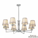 Люстра на штанге Arte Milano AM344401 344401/8 CR