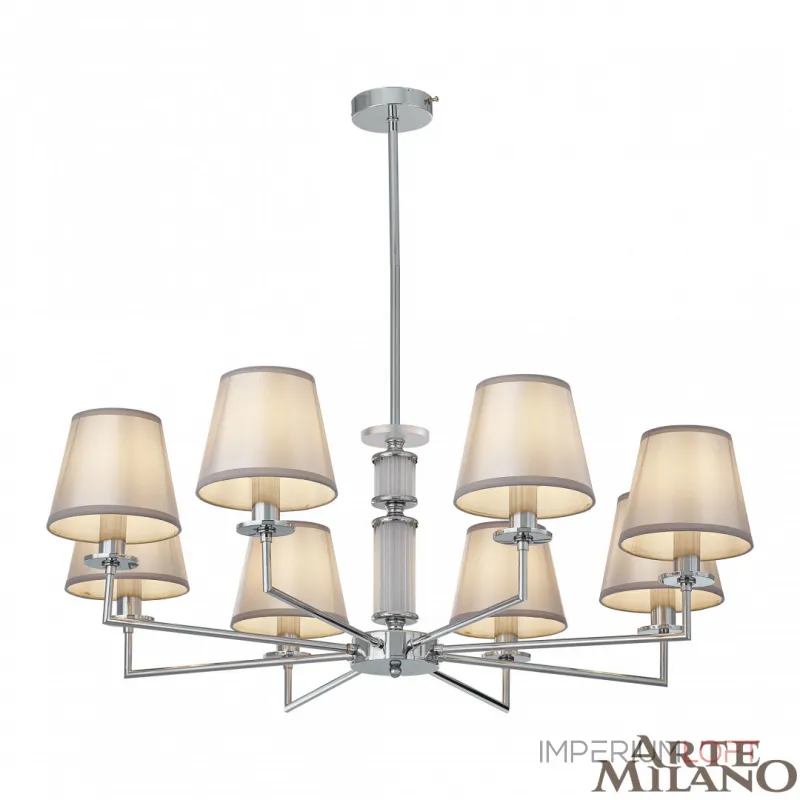 Люстра на штанге Arte Milano AM344401 344401/8 CR