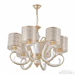 Подвесная люстра Arte Milano Florentia-1237 301237/6 Wh/Gd