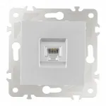 Розетка телефонная RJ11 203.51-1.silver от ImperiumLoft