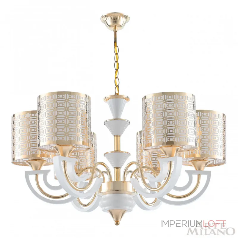Подвесная люстра Arte Milano Florentia-8857 308857/6 Wh/Gd