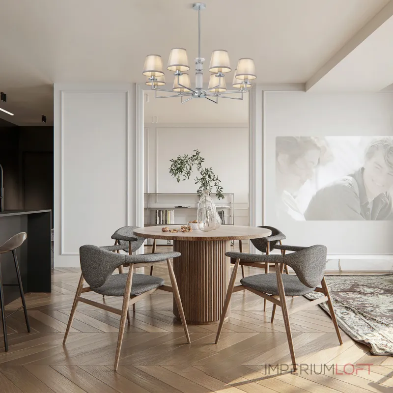 Люстра на штанге Arte Milano AM344401 344401/8 CR