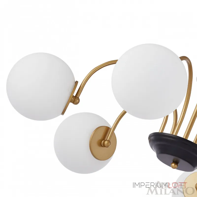 Люстра на штанге Arte Milano AM-Napoli 312066/D850/6 BS/BK Люстра на штанге Arte Milano AM-Napoli 312066/D850/6 BS/BK