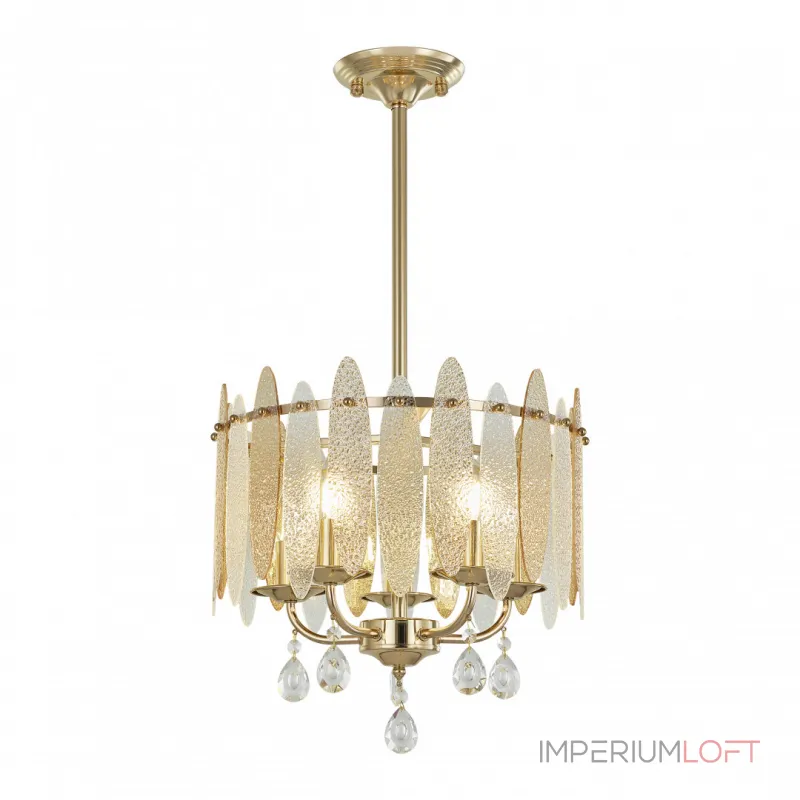 Люстра на штанге Arte Milano Sorrento-4309 374309/5/350/380 GD