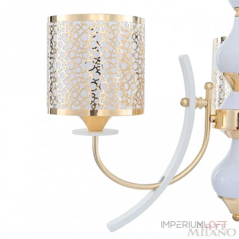 Подвесная люстра Arte Milano Florentia-6067 306067/3 Wh/Gd