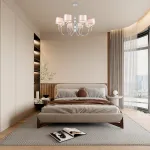 Люстра на штанге Arte Milano AM348401 348401/8 CR