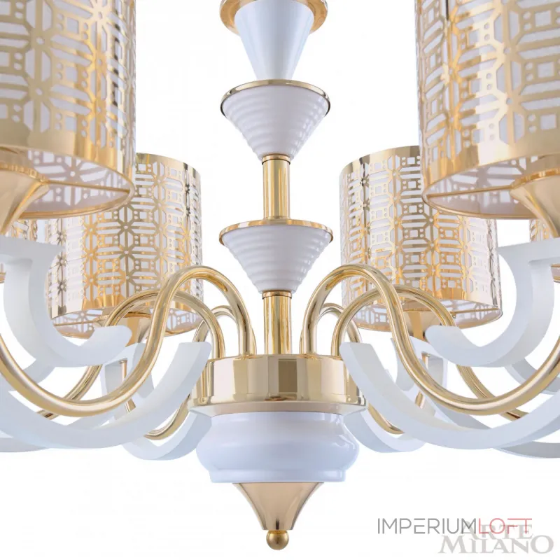 Подвесная люстра Arte Milano Florentia-8857 308857/6 Wh/Gd