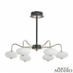 Люстра на штанге Arte Milano Neapolis-73908 273908/6 BK/GD