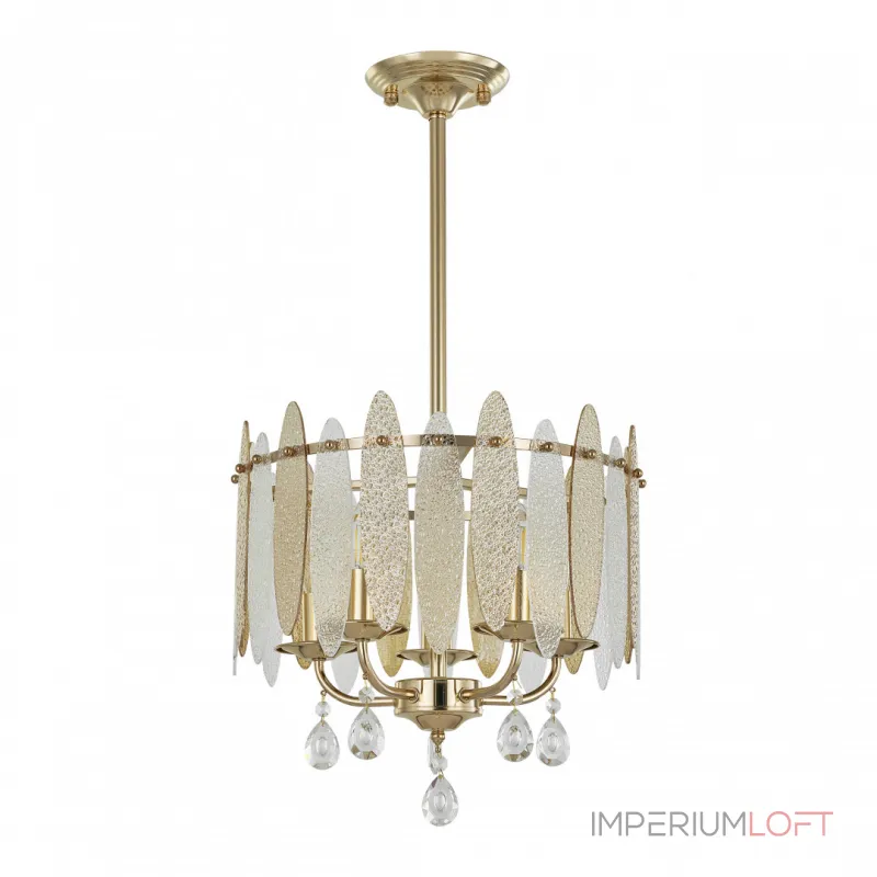 Люстра на штанге Arte Milano Sorrento-4309 374309/5/350/380 GD