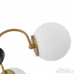 Люстра на штанге Arte Milano AM-Napoli 312066/D850/6 BS/BK