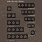 Переключатель одноклавишный перекрёстный, 10AX 250V 202.34-1.black от ImperiumLoft