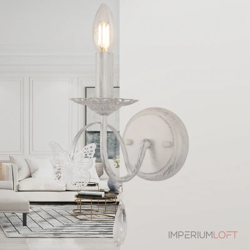 Бра Arte Milano AM346179 346179/1W WT+SL от ImperiumLoft Бра Arte Milano AM346179 346179/1W WT+SL от ImperiumLoft