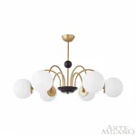 Люстра на штанге Arte Milano AM-Napoli 312066/D850/6 BS/BK