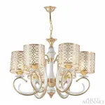 Подвесная люстра Arte Milano Florentia-1237 301237/6 Wh/Gd