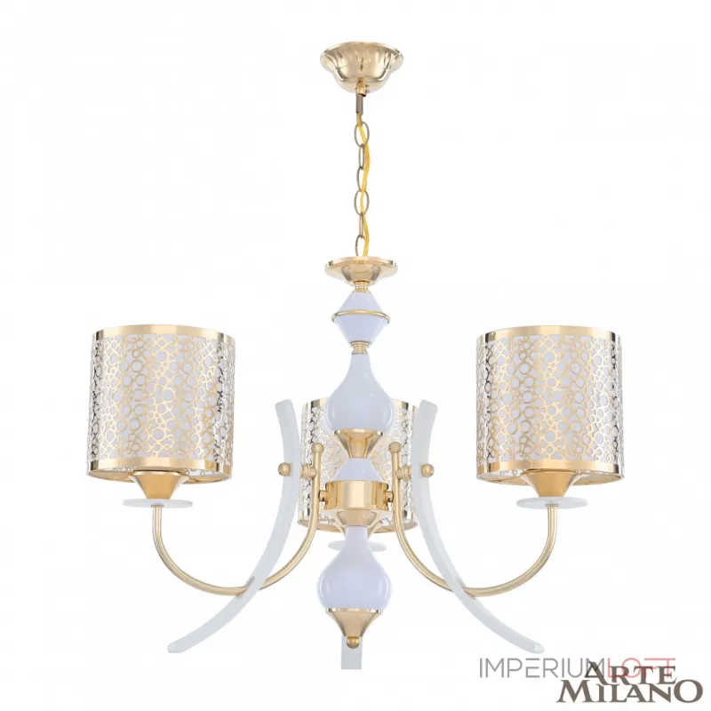 Подвесная люстра Arte Milano Florentia-6067 306067/3 Wh/Gd