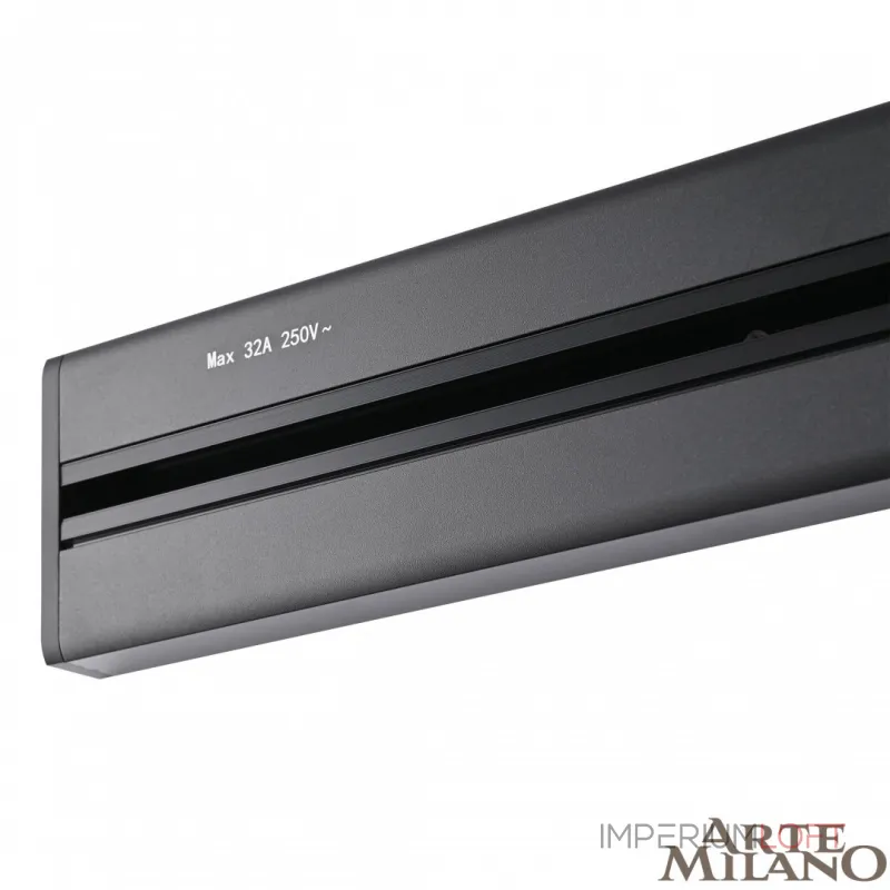 Накладной шинопровод с выключателем, 25A 250V 385205TOB/50 Black от ImperiumLoft