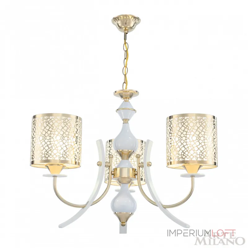 Подвесная люстра Arte Milano Florentia-6067 306067/3 Wh/Gd