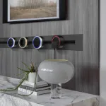 Трековая розетка, 16A 250V 380066TS LED/ES Gold от ImperiumLoft