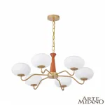 Подвесная люстра Arte Milano AM-Napoli 310166/D780/6 BS/WD