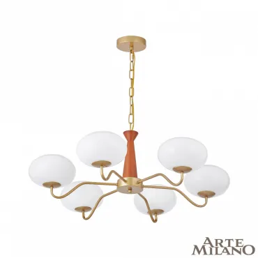 Подвесная люстра Arte Milano AM-Napoli 310166/D780/6 BS/WD