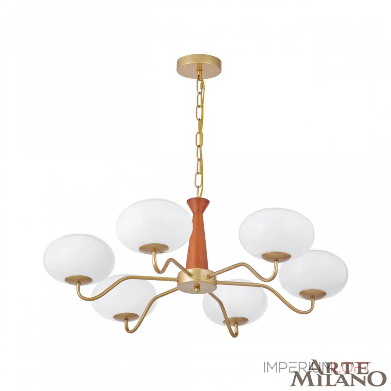 Подвесная люстра Arte Milano AM-Napoli 310166/D780/6 BS/WD